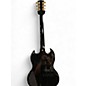 Used Gibson 3 PICK UP SG Black and Gold Solid Body Electric Guitar