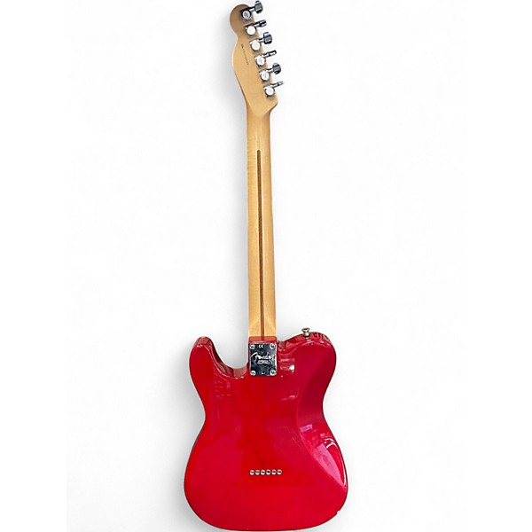 Used Fender American Standard Telecaster Trans Crimson Red Solid Body Electric Guitar