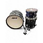 Used Ludwig 3 Piece USA Classic Maple Black Oyster Pearl Drum Kit thumbnail