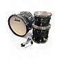Used Ludwig 3 Piece USA Classic Maple Black Oyster Pearl Drum Kit