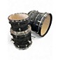 Used Ludwig 3 Piece USA Classic Maple Black Oyster Pearl Drum Kit