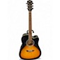 Used Washburn L20110766 2 Color Sunburst Acoustic Electric Guitar thumbnail