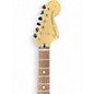 Used Fender Tom Delonge Signature Stratocaster Graffiti Yellow Solid Body Electric Guitar