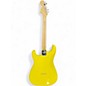 Used Fender Tom Delonge Signature Stratocaster Graffiti Yellow Solid Body Electric Guitar
