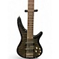 Used Ibanez SR305 5 String Quilt Charcoal Electric Bass Guitar
