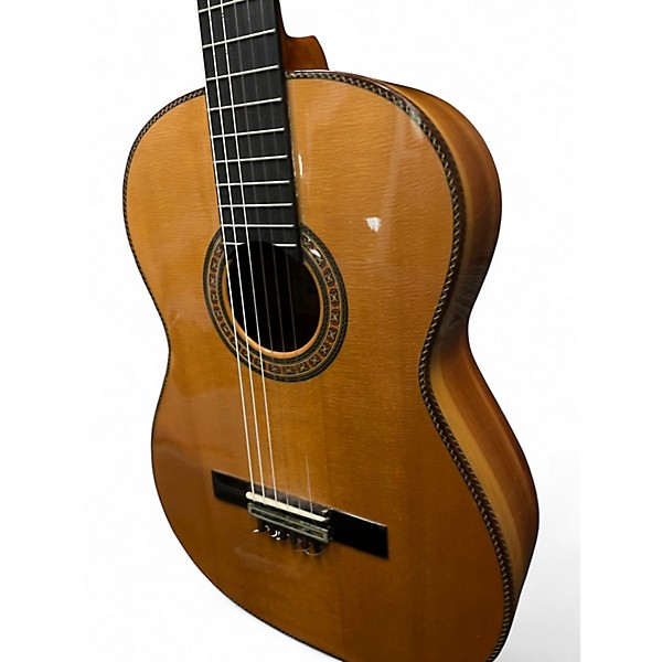 Used Ramiro Castilla Nylon Natural Classical Acoustic Guitar