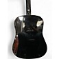 Used Samick DM1BK Black Acoustic Guitar