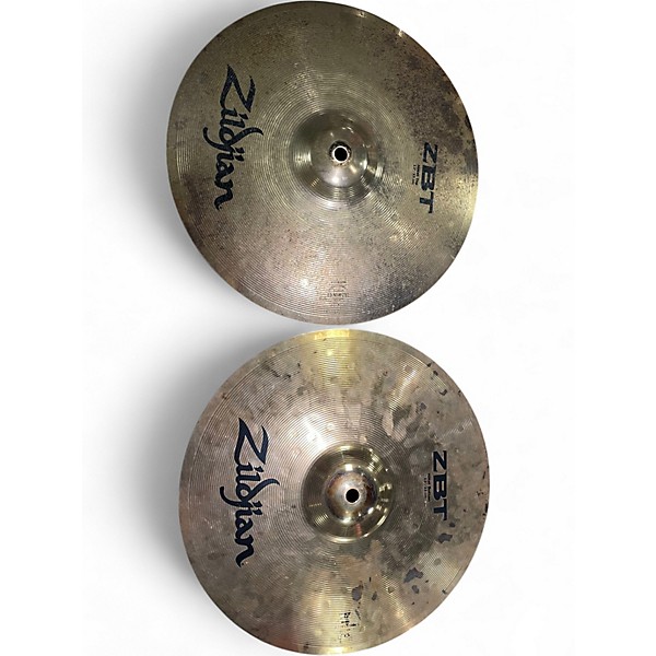 Used Zildjian 13in ZBT Hi Hat Pair Cymbal