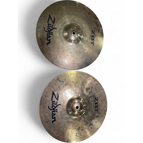 Used Zildjian 13in ZBT Hi Hat Pair Cymbal