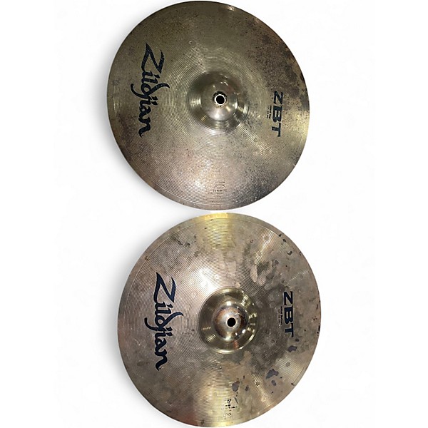 Used Zildjian 13in ZBT Hi Hat Pair Cymbal