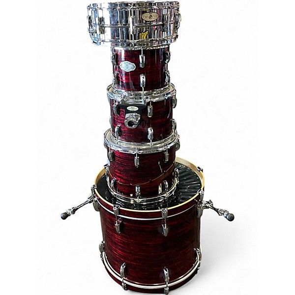 Used Pearl 5 Piece Vision Ruby Drum Kit