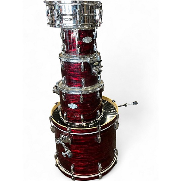 Used Pearl 5 Piece Vision Ruby Drum Kit