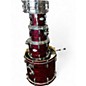 Used Pearl 5 Piece Vision Ruby Drum Kit
