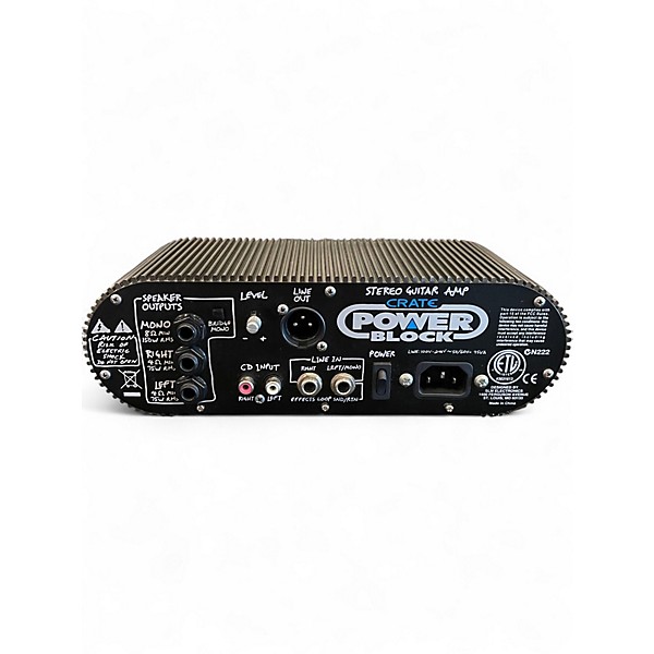 Used Crate Power Block CPB150 Solid State Guitar Amp Head