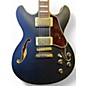 Used 2022 Ibanez Artcore AS73G-BKF Flat Black Hollow Body Electric Guitar