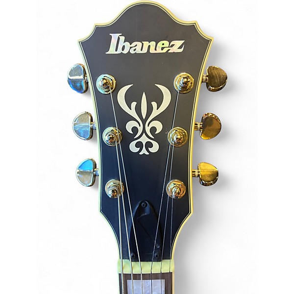 Used 2022 Ibanez Artcore AS73G-BKF Flat Black Hollow Body Electric Guitar