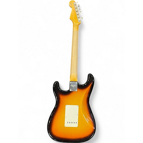 Used 2018 Fender 1964 Journeyman Relic Stratocaster Faded 3-Color Sunburst Solid Body Electric Guitar