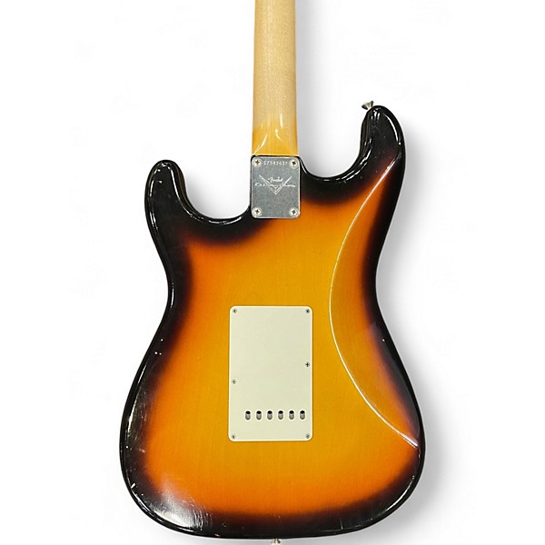Used 2018 Fender 1964 Journeyman Relic Stratocaster Faded 3-Color Sunburst Solid Body Electric Guitar