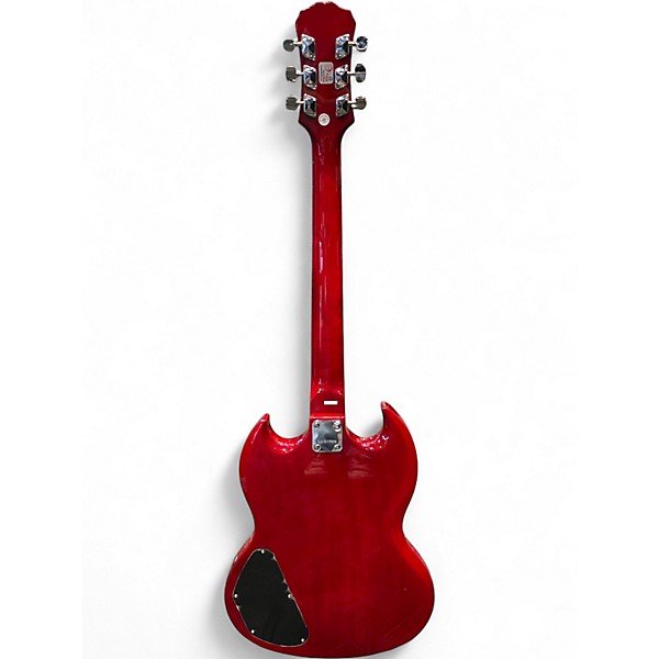 Used Epiphone SG Special Bolt On Trans Red Solid Body Electric Guitar