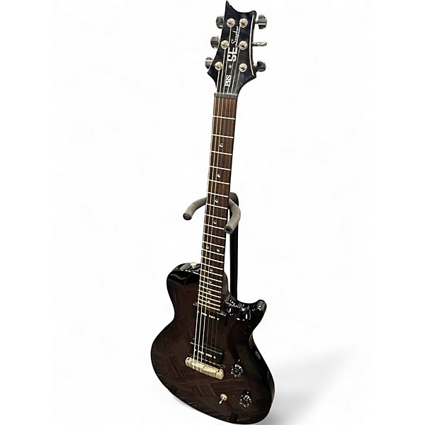 Used PRS Se soapbar Trans Brown Solid Body Electric Guitar