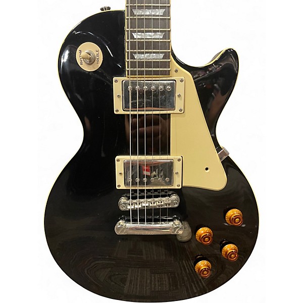 Used Epiphone Les Paul Standard Black Solid Body Electric Guitar