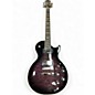 Used Epiphone Les Paul Custom Bats in Flight Dark Purple Burst Solid Body Electric Guitar thumbnail