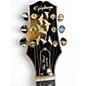 Used Epiphone Les Paul Custom Bats in Flight Dark Purple Burst Solid Body Electric Guitar