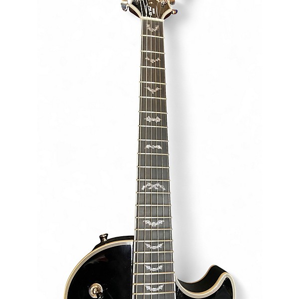 Used Epiphone Les Paul Custom Bats in Flight Dark Purple Burst Solid Body Electric Guitar