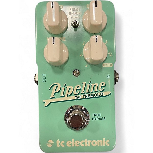 Used TC Electronic Pipeline Tap Tremolo Effect Pedal