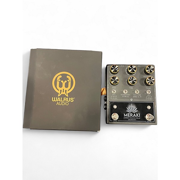 Used Walrus Audio Meraki Black Edition Effect Pedal