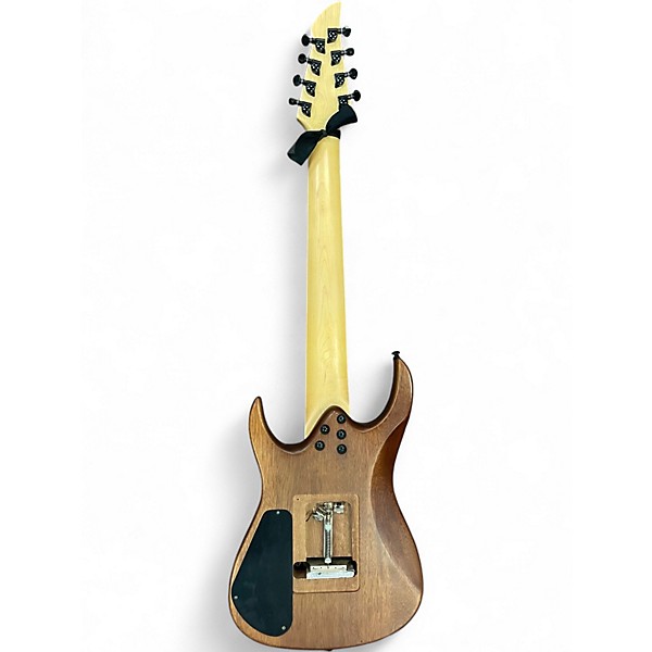 Used Agile Septor 827 8 String Mahogany Solid Body Electric Guitar