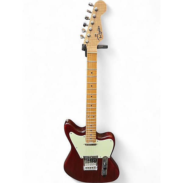 Used Reuter Guitars Jazzcaster ox blood Solid Body Electric Guitar