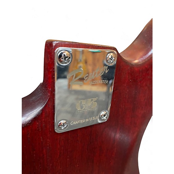 Used Reuter Guitars Jazzcaster ox blood Solid Body Electric Guitar