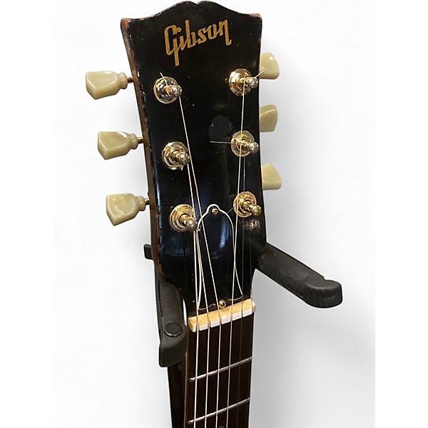 Vintage 1968 Gibson LG1 Cherry Sunburst Acoustic Electric Guitar