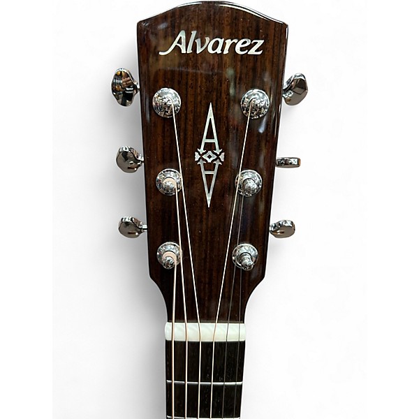 Used Alvarez MD60 Natural Acoustic Electric Guitar