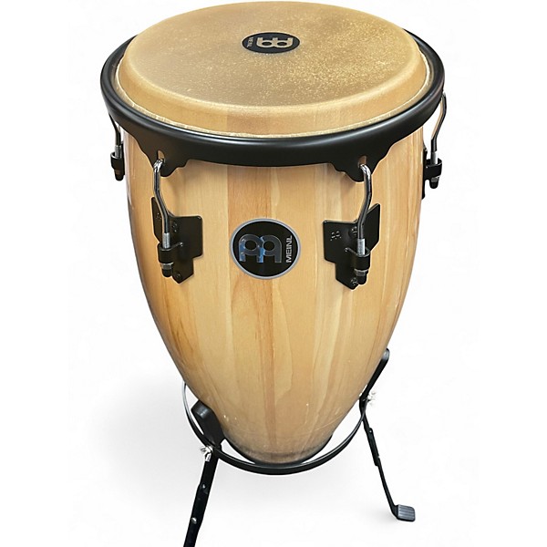 Used MEINL Headliner Series Conga Set with Height Adjustable Basket Stands Natural Conga