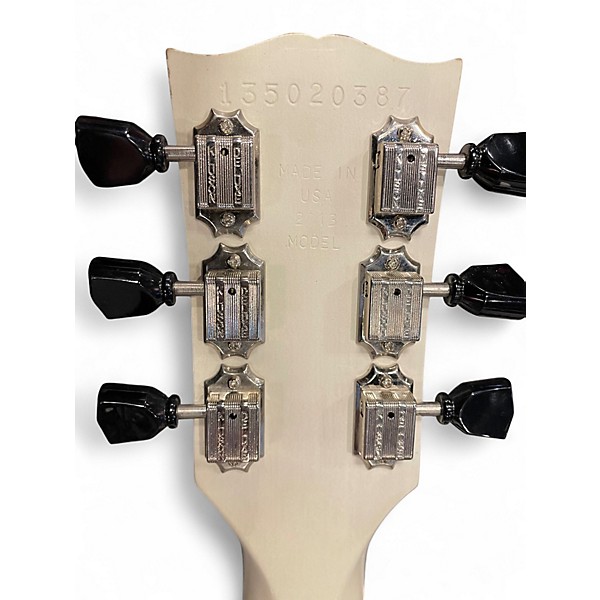 Used Gibson SGJ Trans White Solid Body Electric Guitar