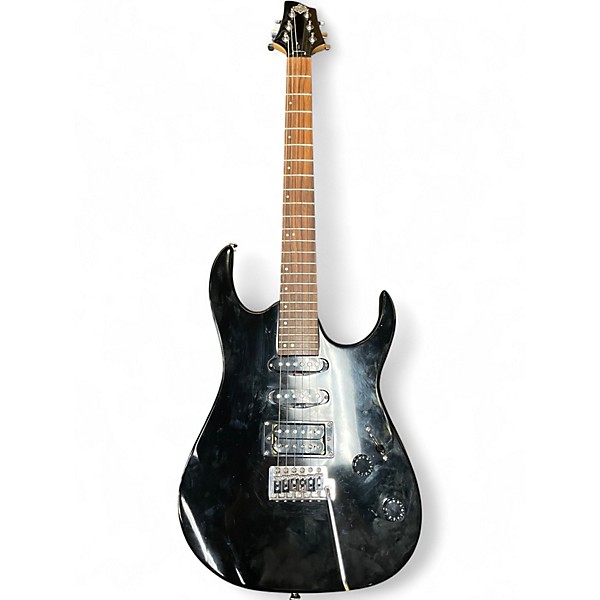 Used House of Blues HOB-E Black Solid Body Electric Guitar