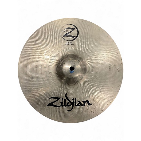 Used Zildjian 13in Planet Z Hi Hat Pair Cymbal