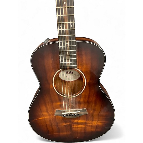 Used Taylor GS Mini Koa PLUS Natural Acoustic Guitar