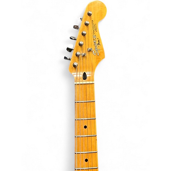 Used Squier STRATOCASTER II Olympic White Solid Body Electric Guitar