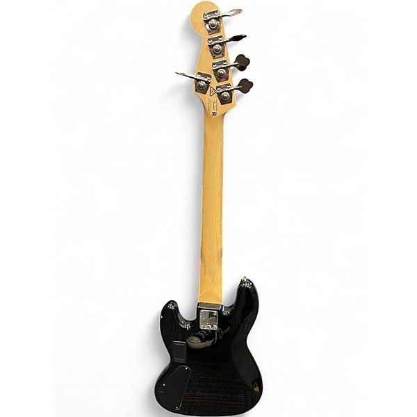 Used Squier Contemporary Active Jazz Bass V Black Electric Bass Guitar