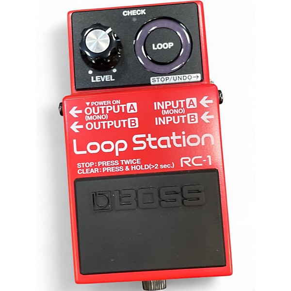 Used BOSS RC1 Loop Station Pedal