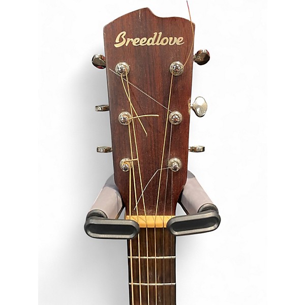 Used Breedlove Discovery Dreadnought CE Natural Acoustic Electric Guitar