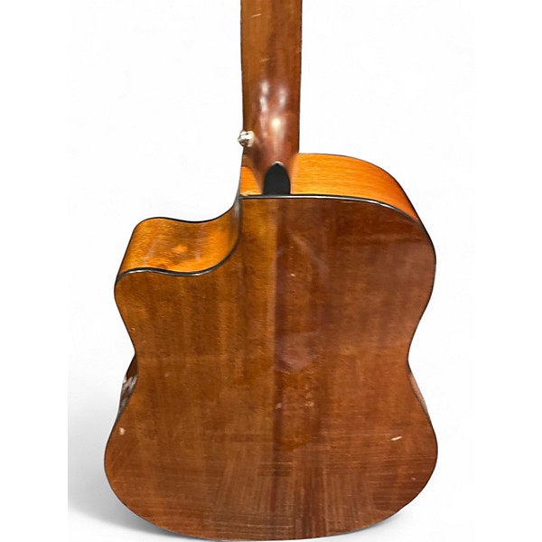 Used Breedlove Discovery Dreadnought CE Natural Acoustic Electric Guitar