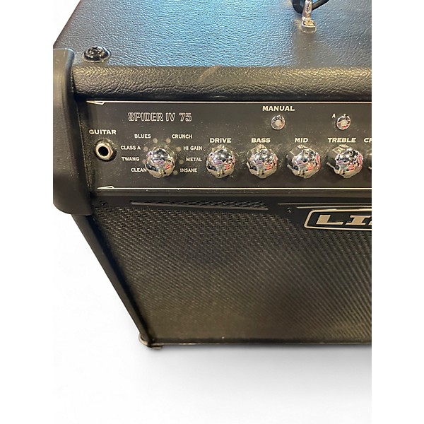 Used Line 6 Spider IV 75W 1x12 Guitar Combo Amp