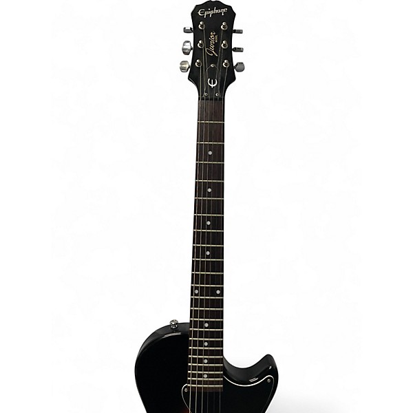 Used Epiphone Les Paul Junior 2 Tone Sunburst Solid Body Electric Guitar
