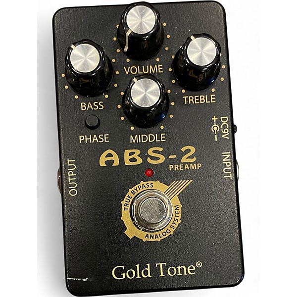 Used Gold Tone abs 2 Guitar Preamp