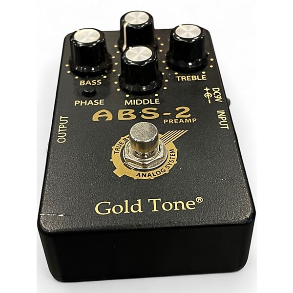 Used Gold Tone abs 2 Guitar Preamp