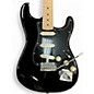 Used Fender Player Stratocaster Black Solid Body Electric Guitar